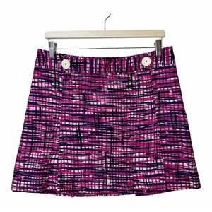 Lilly Pulitzer Golf Skirt 10 Resort Wear Vacation Twee Pleated Heritage Classic